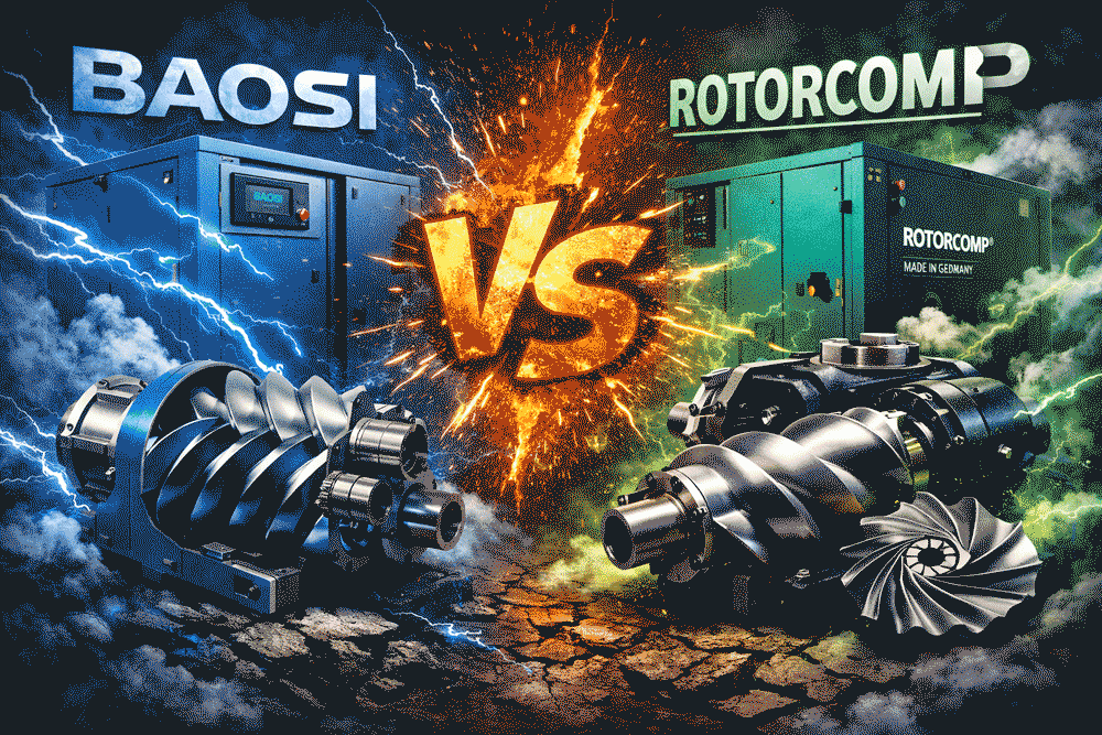 BAOSI против ROTORCOMP: шокирующая правда о винтовых блоках, которую ...