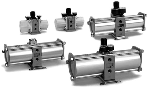 Усилитель давления VBA10A-F02 Усилитель давления VBA10A-F02